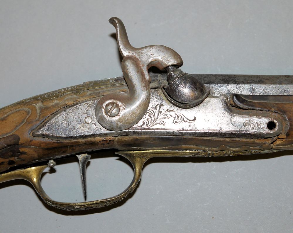 1075-Vorderlader-Pistole, wohl französisch-flämisch 18. Jh. – Bild 3