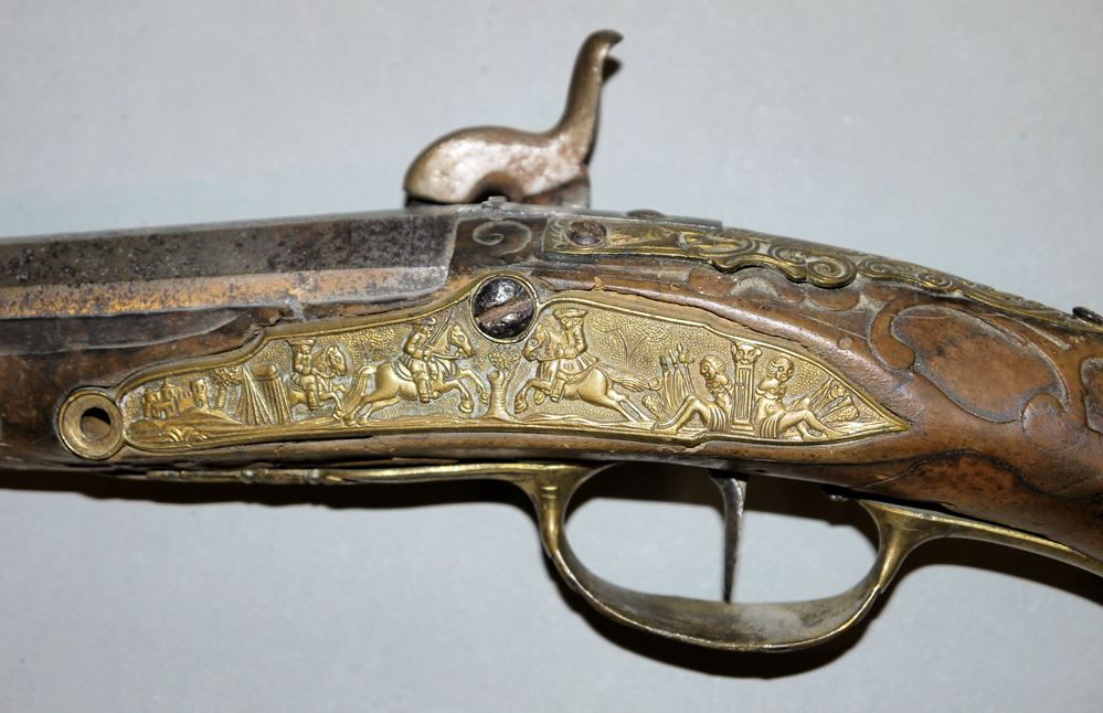 1075-Vorderlader-Pistole, wohl französisch-flämisch 18. Jh. – Bild 4