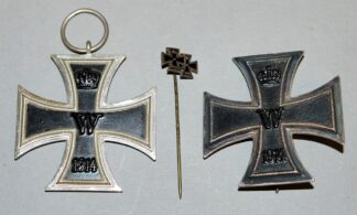 1088-Eisernes Kreuz 1. Klasse u. 2. Klasse 1914 mit Miniaturnadel