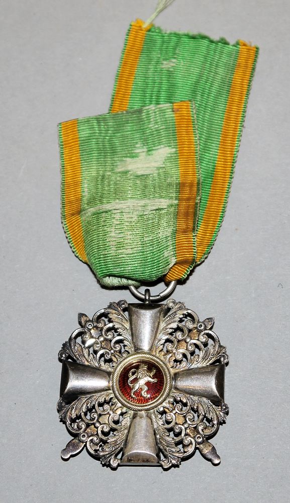 1094-Orden vom Zähringer Löwen Ritterkreuz 2. Klasse mit Schwertern, Baden - Image 2